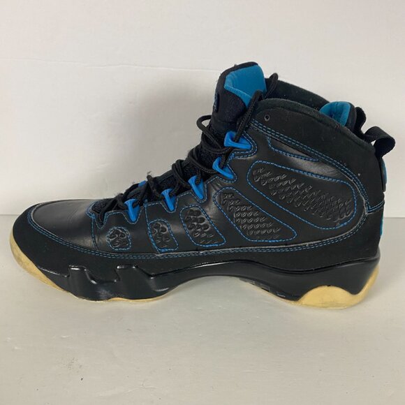 Nike Air Jordan 9 Retro Photo Blue Black 302370 007 Mens Size 8 - Picture 12 of 16
